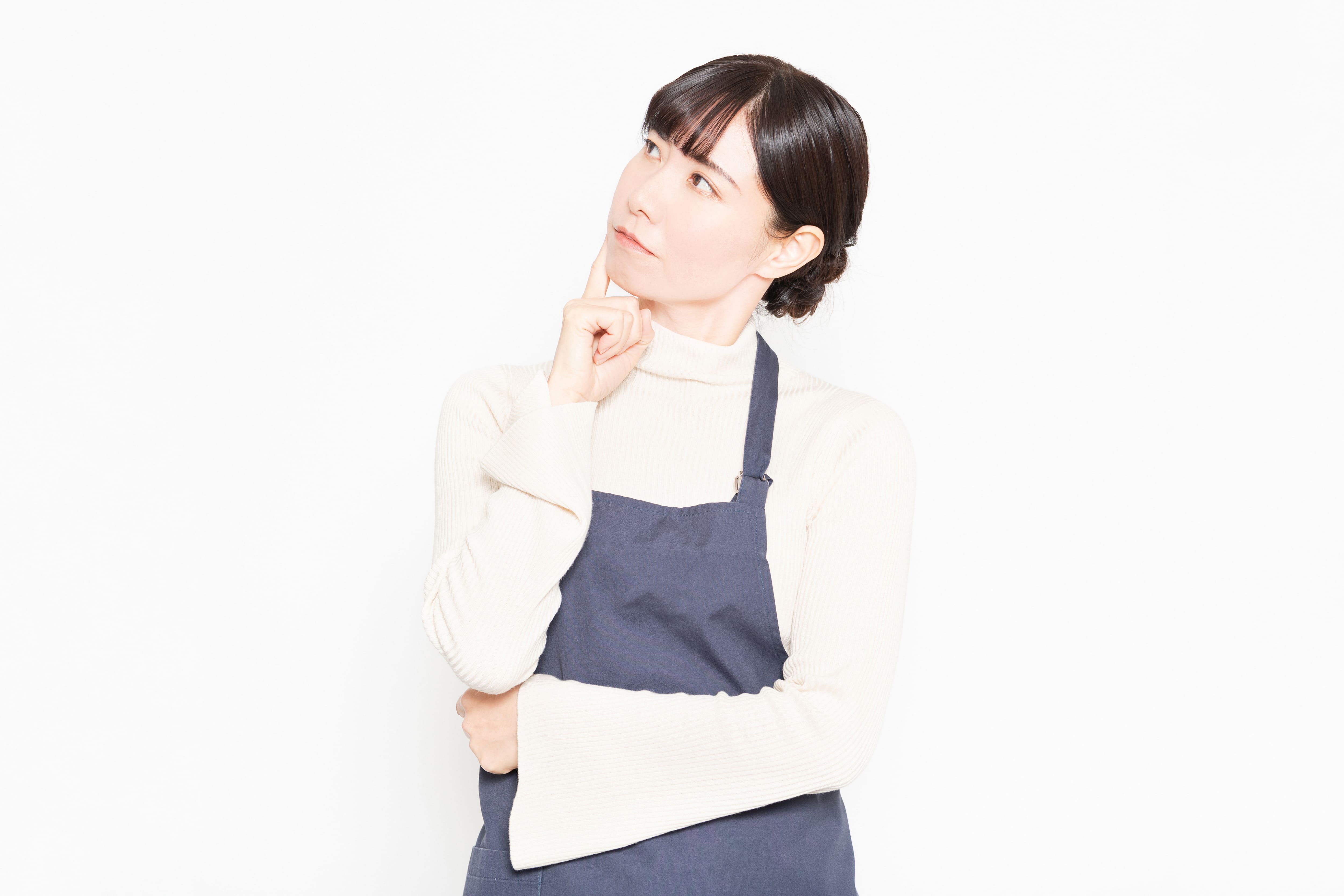 困っている女性